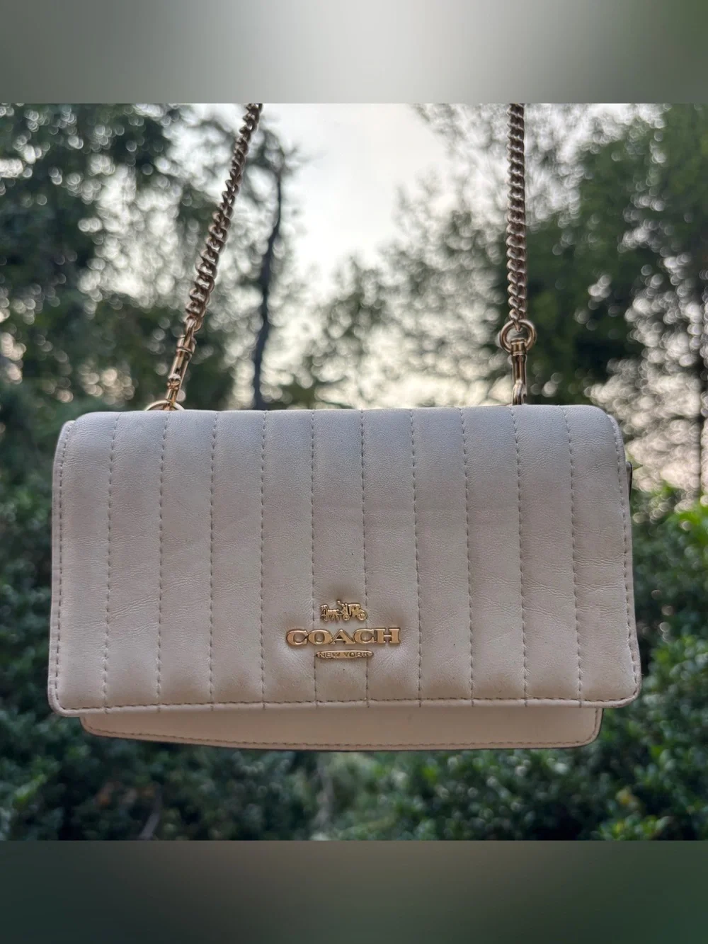 Coach Quilted Leather Crossbody Bag